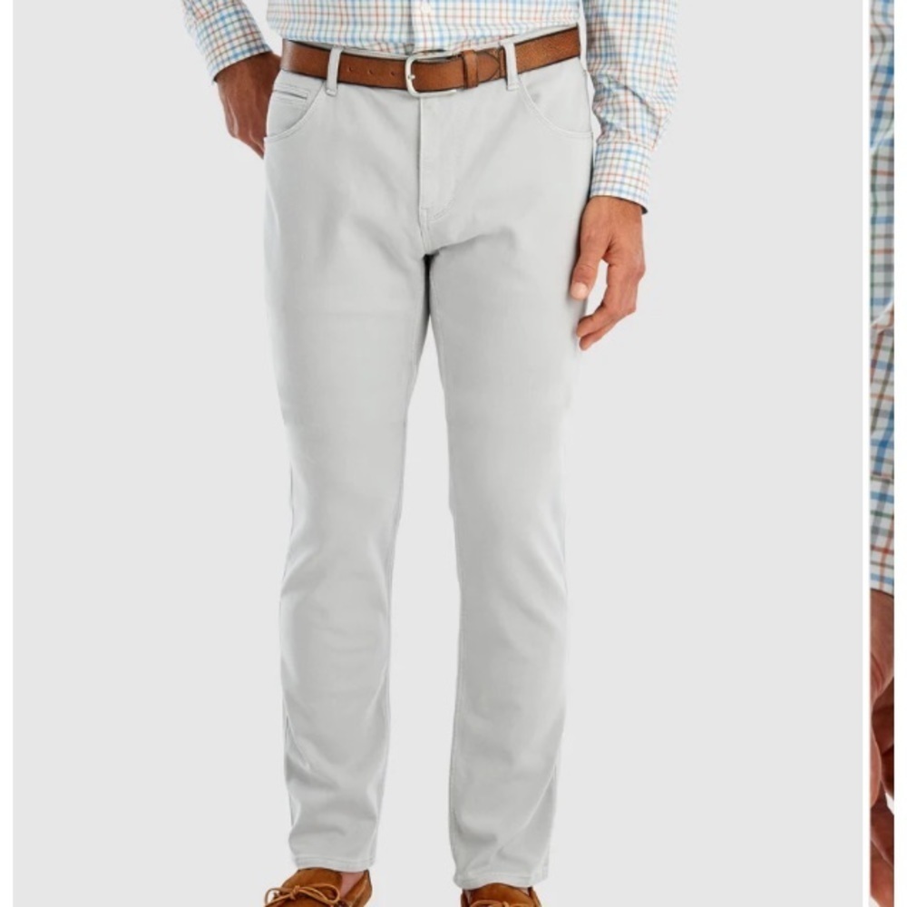 Johnnie-O  Pants JMPA1710 terry Quarry gray size 34 stretching cotton